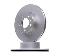 2x HELLA 8DD 355 115-381 PRO Disco freno Anteriore per BMW 3 Limousine (E90)