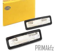 2x Hella Alogena Luce Targa per BMW 3er E30 E36 5er E28 6er E24 7er E23