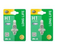 2X Hella H1 12V 55W Longlife Fino A 3X Lampadine Alogene Lampadine Fari
