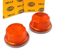 2x Hella Lampeggiante Freccia Destra Sinistro Posteriore Universale Set 12V/24V