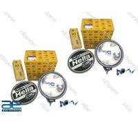 2X Hella Rallye 3000 FF Fari Da Guida Spot Lampada 12 V Supporto Regolabile AEs