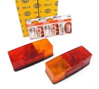 2X HELLA UNIVERSALE Luce Posteriore OSRAM Lampadine Trattore 12V