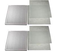 2x Hepa 3-Stage Carbone Attivo Filtri per Levoit 100 Aria Depuratore 100-RF Part