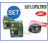2x Hiflo Filtro Olio HF138 + Chiave per Suzuki GSX 750 F