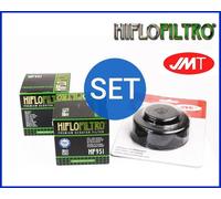 2x Hiflo Filtro Olio HF951 + Chiave per Honda Sh 300 I