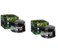 Hiflofiltro Filtro olio HF147 per Yamaha Nero
