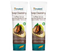 2x Himalaya Scrub Viso al Caffè e Cannella Coffee Scrub Azione Profonda 75 ml