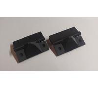 2x HINGE HINGES DUST COVER TECHNICS SL-1360 SL 1360 MK2 MKII - 90 DEGREES - NEW