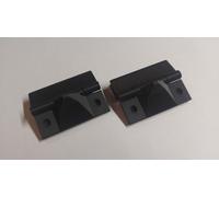 2x HINGE HINGES DUST COVER TECHNICS SL-1500 SL-1510 MK2 MKII - 90 DEGREES - NEW