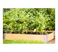 2x Hochbeet-Rahmen 120x80cm Palettenrahmen Serra Fredda Pflanzbeet