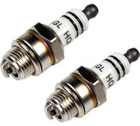 2x HQRP Agrati Candela Spina Ricambio NGK BM6A 6021/5921 per Veicolo, Moto, Atv
