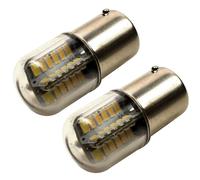 2x HQRP Auto 10-30V BA15S LED Lampadine per 382 1003 1073 1093 1129 1141 1056