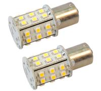 2X HQRP BA15S 30-SMD LED Bulb Per 93 1141 1156 Luci Interni Soffitto Camper