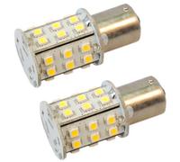 2X HQRP BA15S 30-SMD LED Bulb Per 93 1141 1156 Luci Interni Soffitto Camper