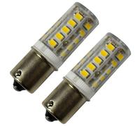 2x HQRP BA15s 33 LED SMD2835 Lampadina per Auto Camion Rv 93 1141 1156 1073 1093
