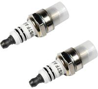 2x HQRP Candela di Accensione per Prato Tagliaerba, Motoseghe, Trimmer,