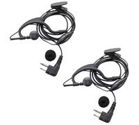 2X HQRP Cuffie Auricolari Per Motorola RDU-4100 RDU-4160D RDV-2080D CP88 CP040