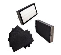 2x HQRP Filtri E & 4x Filtri Carbone per Germguardian AC4100, FLT4100 FLT11CB4