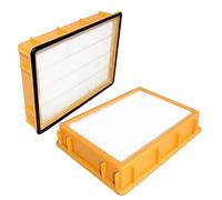 2x HQRP Filtro Hepa per Eureka 4872bt, 4874, 4874at, 4874b Aspirapolvere