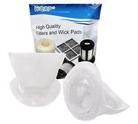 2x HQRP Filtro per Black&decker HNV115B HNV115J HNV215B HNV220B Serie Mano VAC