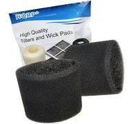 2x HQRP Filtro Schiuma Maniche Per Shop-Vac 3332.5A 2E150 500X 5010 5015 5020