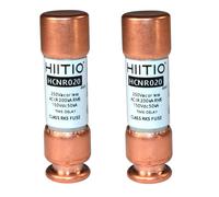 2x HQRP HCNR020 20Amp 250V Doppio Elemento Temporizzato Fusible per Bussmann Bp