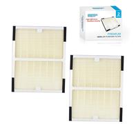 2x HQRP Hepa per Idylis IAP-10-100 IAP-10-150 IAPC-40-140 Aria Purificatori