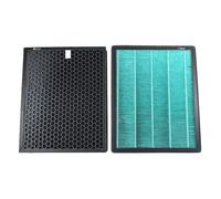 2x HQRP Hepa Purificatore Filtri + Carbonio Strato per Coway Airmega MAX2 300