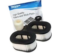 2x HQRP Lavabile Hepa Filtri per Hoover Turbopower Ripiegabile Widepath Runabout