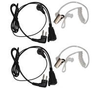 2X HQRP Microfono Auricolare Per Motorola CLS1110 CLS1410 CLS1413 CLS1450 VL50