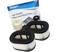 2x HQRP Riutilizzabile H12 Filtro Hepa per Hoover Ripiegabile Vuoto / 40130050