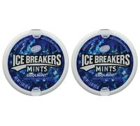 2x ICE BREAKERS Mentine Coolmint senza Zucchero Con Cooling Cristalli Dolci