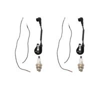 2X Ignition Bobina con Candela per 024 026 028 029 034 036 038 039 044 048 Ms240 Ms260 Ms290 Ms310 Ms360 Ms360C Ms390 Ms440 Ms640 Chainsaw