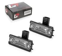 2X Illuminazione Lampada Targa Per VW Polo 6N2 9N 99-09