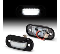 2x illuminazione piastra LED allo xeno bianco plug & play per Audi 80 8C B4 8...