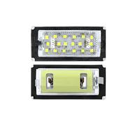 2x illuminazione piastra LED compatibile BMW E46 Cabrio Coupé 98-03 xeno bianco