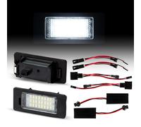 2X Illuminazione Targa A Led Compatibile Con Audi A4 Berlina + Avant | Tipo 8K