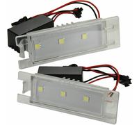 2x Illuminazione Targa LED Adatto A per Jepp Renegeade - Anno di Cost. Da 2014