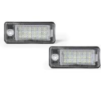 2X Illuminazione Targa LED Compatibile Con Audi A3 8P - A4 B6 + B7 - A6 4F - Q