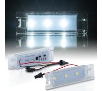 2X Illuminazione Targa LED Compatibile Con OPEL Adam | Ampera | Astra H + J +