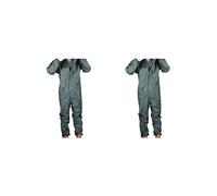 2X Impermeabile per Motociclista di Moda / Impermeabile Congiunto / Tuta Uomo e Donna Tuta Antipioggia Cappotto Antipioggia Taglia M Colore Verde