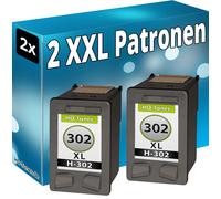 2x Inchiostro Cartucce per HP 302 XL Officejet 3830 3831 3832 3833 3834 3835