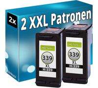 2x Inchiostro Cartucce per HP 339 XL Officejet 7210 7310 Deskjet 5740 6540 6980