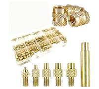 2X( Inserti Filettati 360 Pezzi M2/M2.5/M3M5/M6 Kit Assortimento di Zigr7126