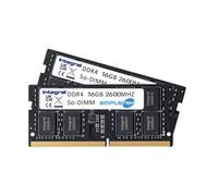 Integral, kit moduli di memoria computer portatile per PC e Mac, 32GB (2 x 16GB) DDR4-2400 DIMM CL15, IN4V16GNDLRXK2, colore: verde