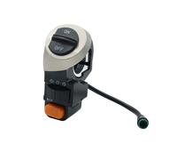 2X Interruttore 3 nel 1 per Bici Elettrica Scooter Elettrico Lampada Anteriore Segnale Acustico Accendi/Spegni La Luce Pulsante Interruttore Luce per