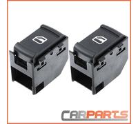 2x Interruttore Alzacristalli Anteriore Destro O Dietro per VW Bora Golf Passat