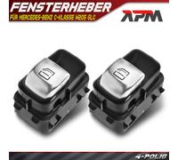 2x Interruttore Alzacristalli Frontale Dx. Post. per Mercedes-Benz C-Class W205