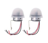 2X Interruttore Automatico Della Lampada 'Iluminazione Pubblica Della Fotocellula di Accensione Automatica C CA 220V 50-60Hz 10A Sensore Della