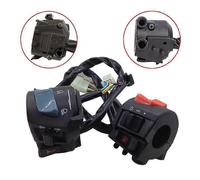 2X Interruttore clacson per moto Accessori elettrici Pulsante di controllo indicatori di direzione per